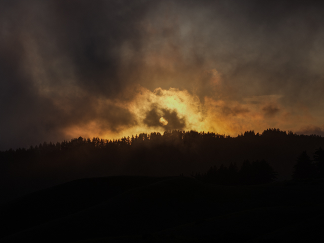 Ember Sky - Burning dawn in the clouds